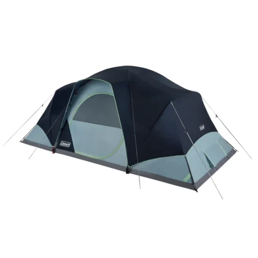 Coleman Skydome™ 10-Person Camping Tent XL, Blue Nights 7 Coleman Skydome™ 10-Person Camping Tent XL, Blue Nights -Outland Supply 10P20Skydome20XL Blue20Nights 1 Front Angle Fly20On