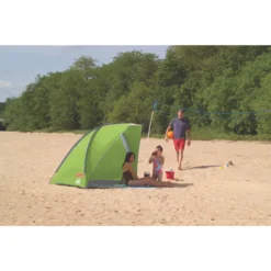 Coleman Beach Canopy Sun Shelter, Green -Outland Supply 2000002120