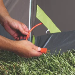 Coleman 6-Person Steel Creek™ Fast Pitch™ Dome Camping Tent With Screen Room, Green -Outland Supply 2000018059 eport