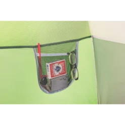 Coleman 6-Person Montana™ Cabin Camping Tent With Extended Awning -Outland Supply 2000023912 pocket