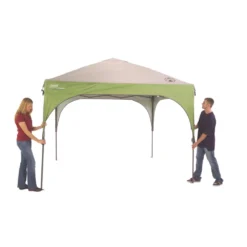 Coleman 10 X 10 Canopy Sun Shelter With Instant Setup -Outland Supply 2000023970 setup 3