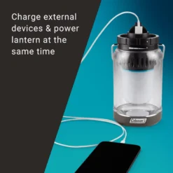 Coleman OneSource™ 600 Lumens LED Lantern & Rechargeable Lithium-Ion Battery -Outland Supply 2000035451 OneSource ATF 6 1