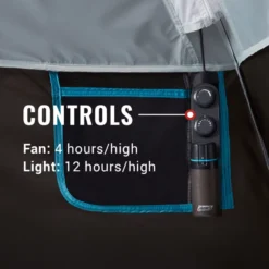 Coleman OneSource™ Rechargeable 6-Person Camping Dome Tent With Airflow System & LED Lighting -Outland Supply 2000035457 OneSource ATF 8 1 1