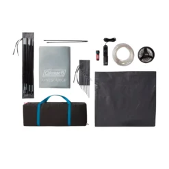 Coleman OneSource™ Rechargeable 6-Person Camping Dome Tent With Airflow System & LED Lighting -Outland Supply 2000035458 2000035457 TENT DOME ONESOURCE Shot80