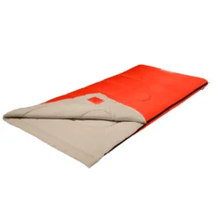 Coleman Oak Point™ 30 Big And Tall Sleeping Bag, Orange -Outland Supply 2000035890 Coleman 2020 US Angled RET Open20sleeping20bag