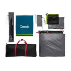 Coleman 8-Person Dark Room™ Skydome™ Camping Tent -Outland Supply 2000035971 2000036529 5 Laydown