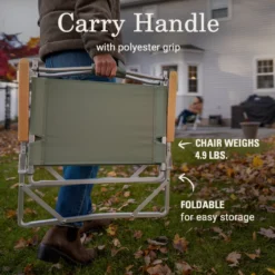 Coleman Living Collection Flat-Fold Chair -Outland Supply 2149983 LivingCollection Flat FoldChair ATF3