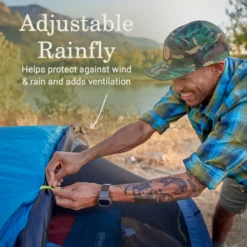 Coleman 2-Person Camp Burst™ Pop-Up Tent With Dark Room™ Technology -Outland Supply 2155786 ATF4