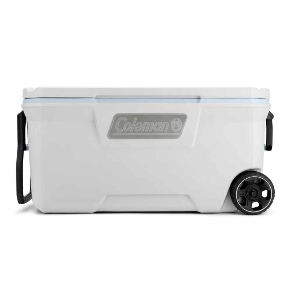 Coleman Atlas Series 100-Quart Marine Cooler With Wheels 1 Coleman Atlas Series 100-Quart Marine Cooler With Wheels