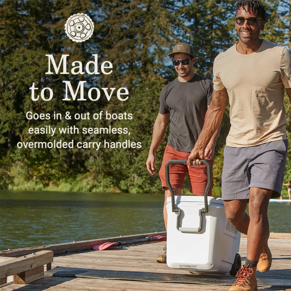 Coleman Atlas Series 100-Quart Marine Cooler With Wheels 3 Coleman Atlas Series 100-Quart Marine Cooler With Wheels - Image 3