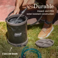 Coleman OneSource Rechargeable Built-In Pump Camp Shower Sprayer -Outland Supply 2156373 ATF3