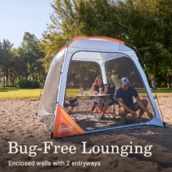 Coleman Skyshade™ 8 X 8 Screen Dome Canopy -Outland Supply 2156422 ShelterSkyshadeScreendome8x8 Fog ATF2