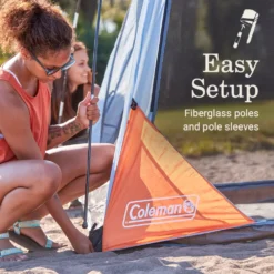 Coleman Skyshade™ 8 X 8 Screen Dome Canopy -Outland Supply 2156422 ShelterSkyshadeScreendome8x8 Fog ATF4