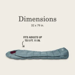 Coleman Tidelands™ 50° Mummy Sleeping Bag 11 Coleman Tidelands™ 50° Mummy Sleeping Bag -Outland Supply 2158163 ATF5