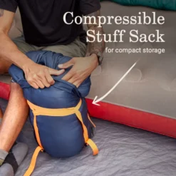 Coleman Big Bay™ 20° Big & Tall Contour Sleeping Bag 9 Coleman Big Bay™ 20° Big & Tall Contour Sleeping Bag -Outland Supply 2158165 ATF4