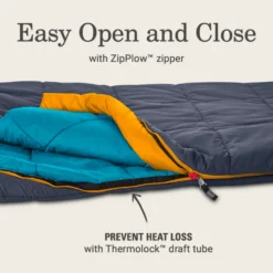 Coleman Big Bay™ 20° Big & Tall Contour Sleeping Bag 10 Coleman Big Bay™ 20° Big & Tall Contour Sleeping Bag -Outland Supply 2158165 ATF5