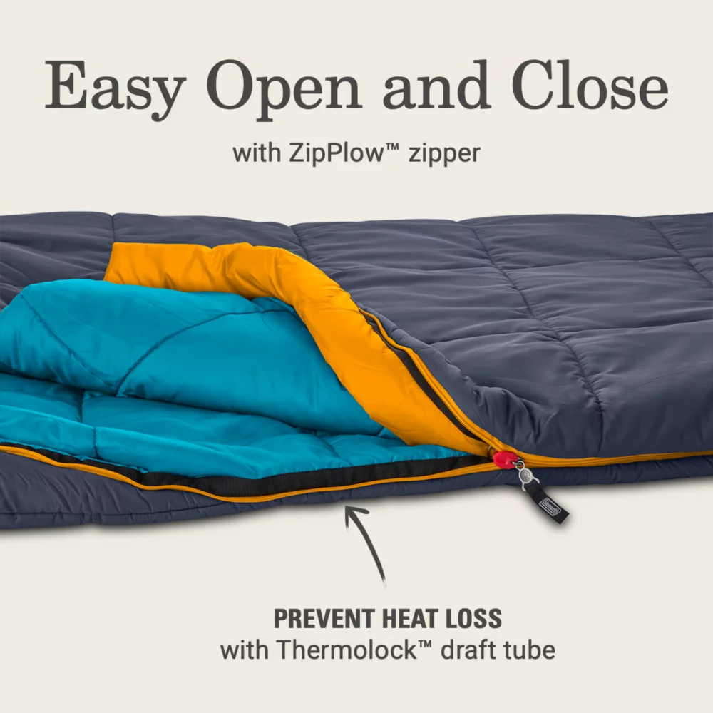 Coleman Big Bay™ 20° Big & Tall Contour Sleeping Bag 5 Coleman Big Bay™ 20° Big & Tall Contour Sleeping Bag - Image 5