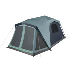 Outland Supply 42 Coleman Skylodge™ 10-Person Instant Camping Tent With Screen Room, Blue Nights