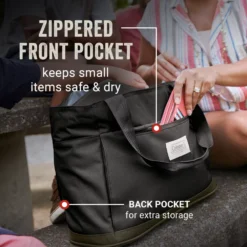 Coleman Outlander™ 20-Can Soft Cooler Tote -Outland Supply Coleman 2000037591 Outlander Black 20Can ATF4