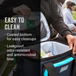 Coleman XPAND™ 16-Can Soft Cooler -Outland Supply Coleman 2000037611 XPAND SoftCooler 16Can BlueNights ATF4