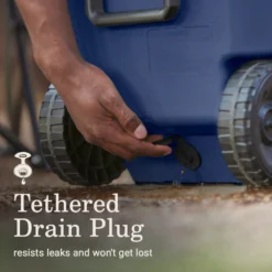 Coleman 316 Series™ 100-Quart Wheeled Cooler 10 Coleman 316 Series™ 100-Quart Wheeled Cooler -Outland Supply Coleman 316 100QuartWheeled Twilight ATF5