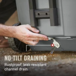 Coleman 316 Series™ 65-Quart Wheeled Cooler -Outland Supply Coleman 316 Series 65QT Rock ATF7