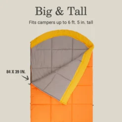 Outland Supply -Outland Supply Coleman ArchBay SleepingBags 15F Daffodil BT ATF2