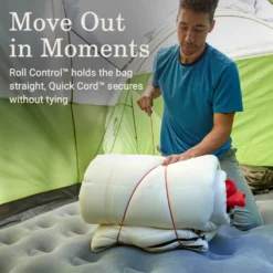 Coleman Flatlands™ 35°F Big & Tall Sleeping Bag -Outland Supply Coleman Flatlands SleepingBags 35F Sand BT ATF5