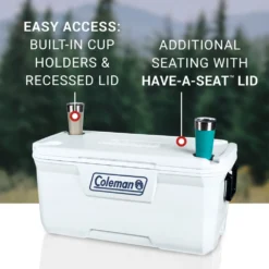 Coleman 316 Series™ 120-Quart Marine Hard Cooler -Outland Supply Coleman MtLoganATF 3000006137 05 1