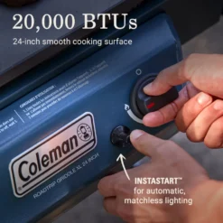 Coleman RoadTrip™ Griddle XL -Outland Supply Coleman RoadtripGriddle 24Slate ATF4