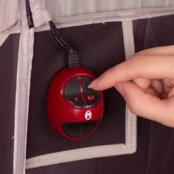 Coleman Signature Prairie Breeze™ 9-Person Tent -Outland Supply inset CPXIlluminatedWallSwitch